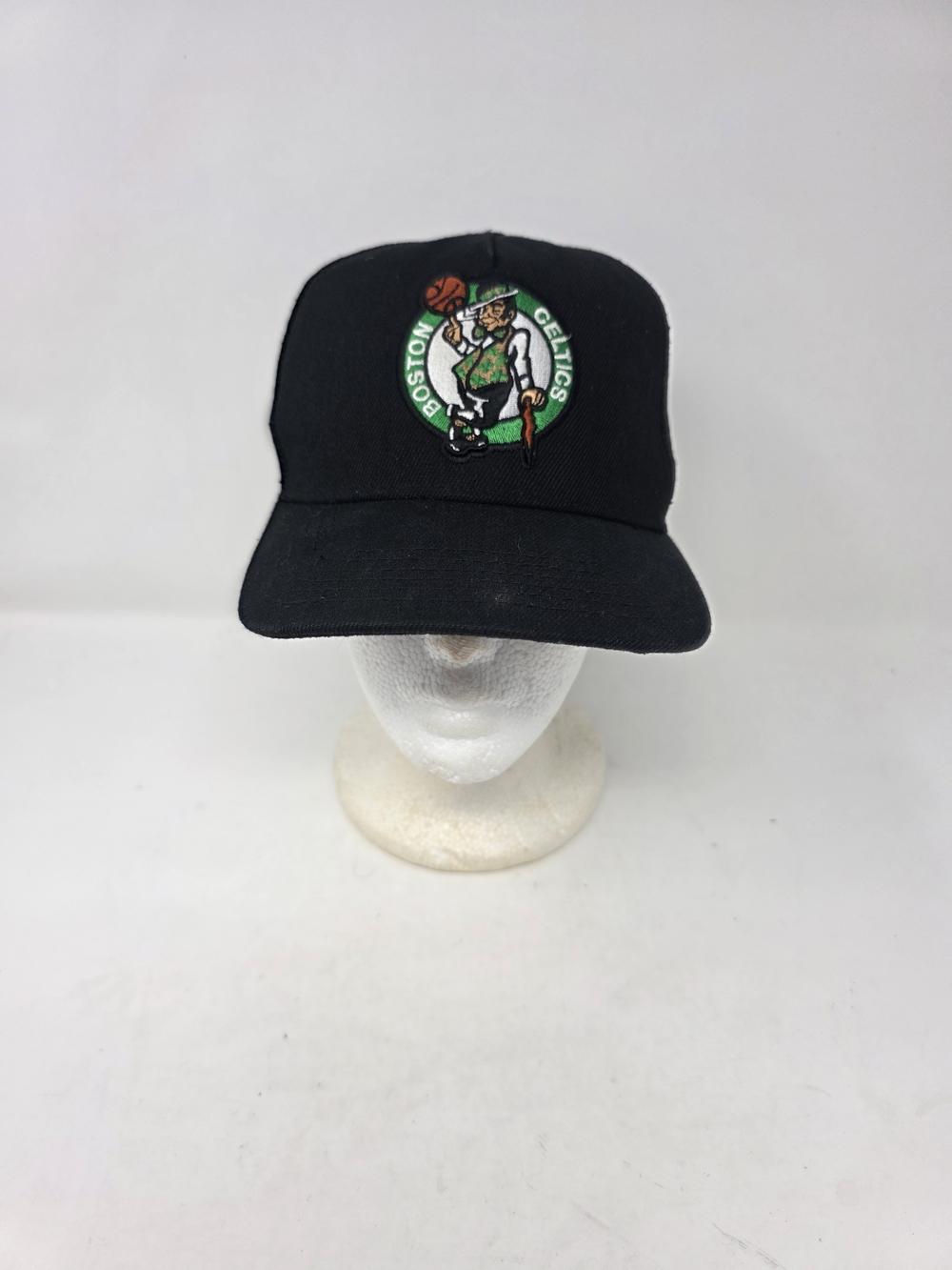 Boston Celtics Ultra Game NBA Trucker Hat Snapback Cap Black Mesh Mens OSFM